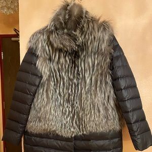 Gorski Silver Fox Fur Coat
